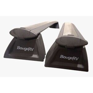 BougeRV Car Roof Rack Cross Bars 11-21 Jeep Grand Cherokee Aluminum Black AM1